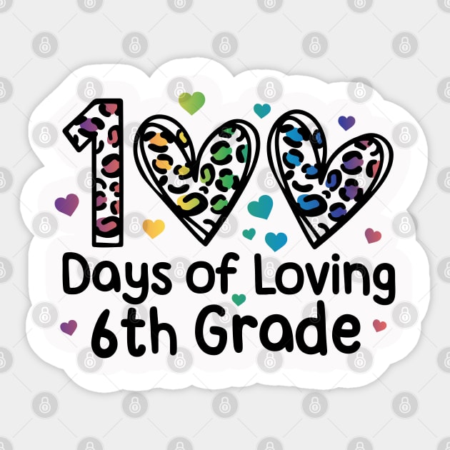 Loving 6th Grade Sticker by busines_night